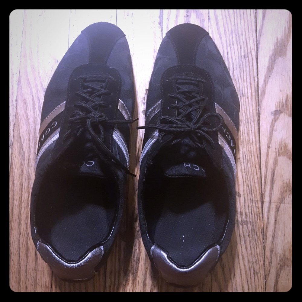 Black Coach Sneakers